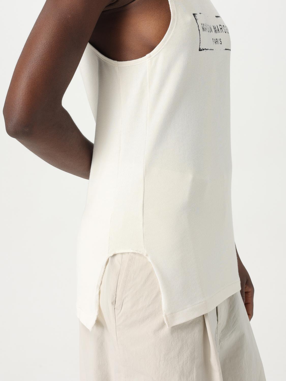 Maison Margiela Top Woman Beige