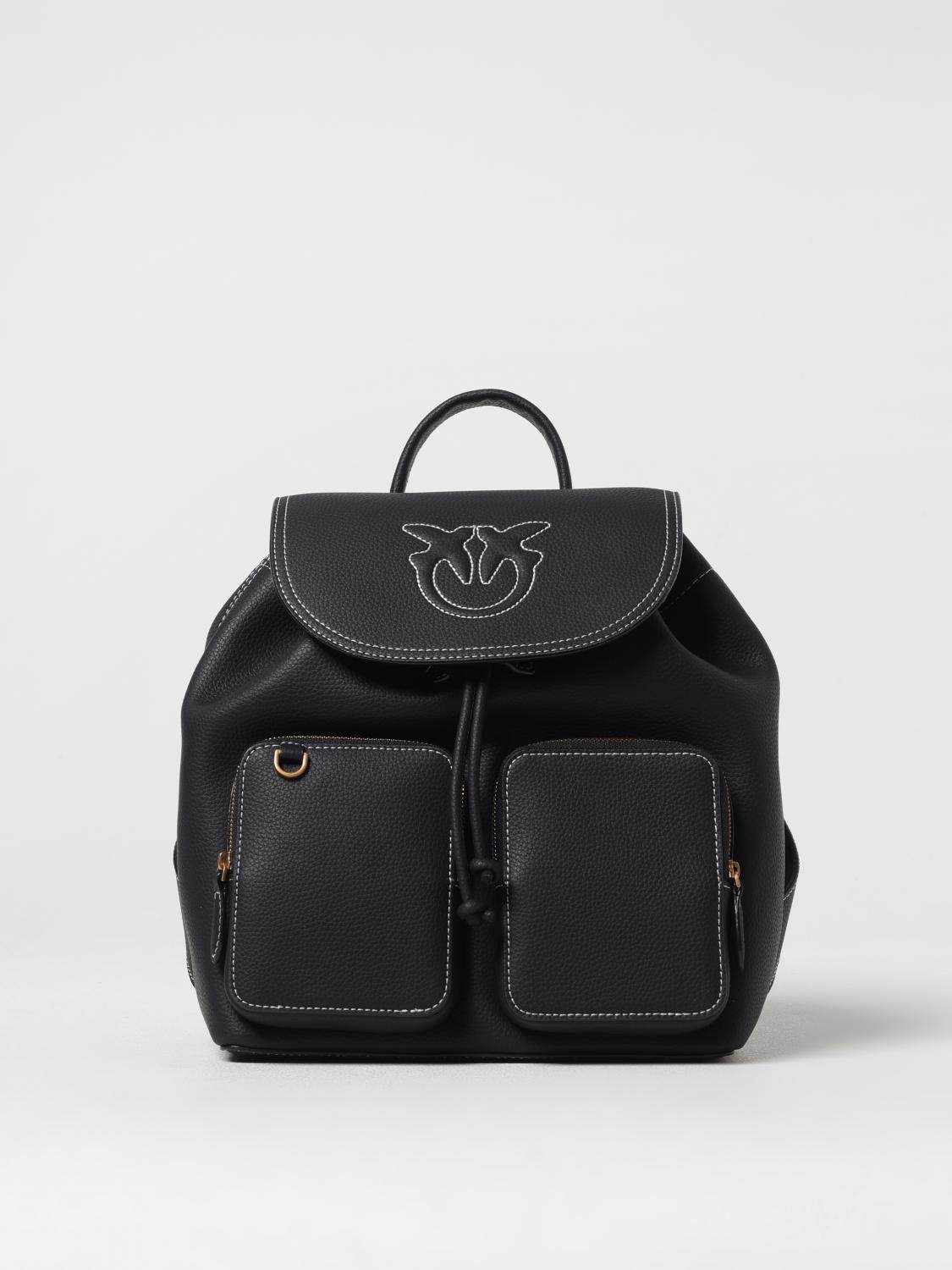 Pinko Backpack Woman Beige