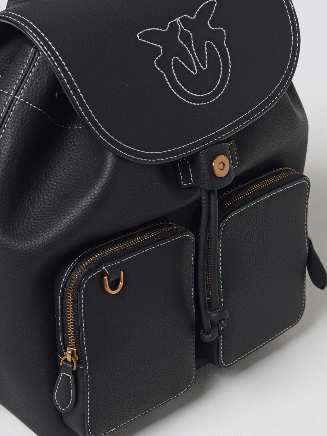 Pinko Backpack Woman Beige
