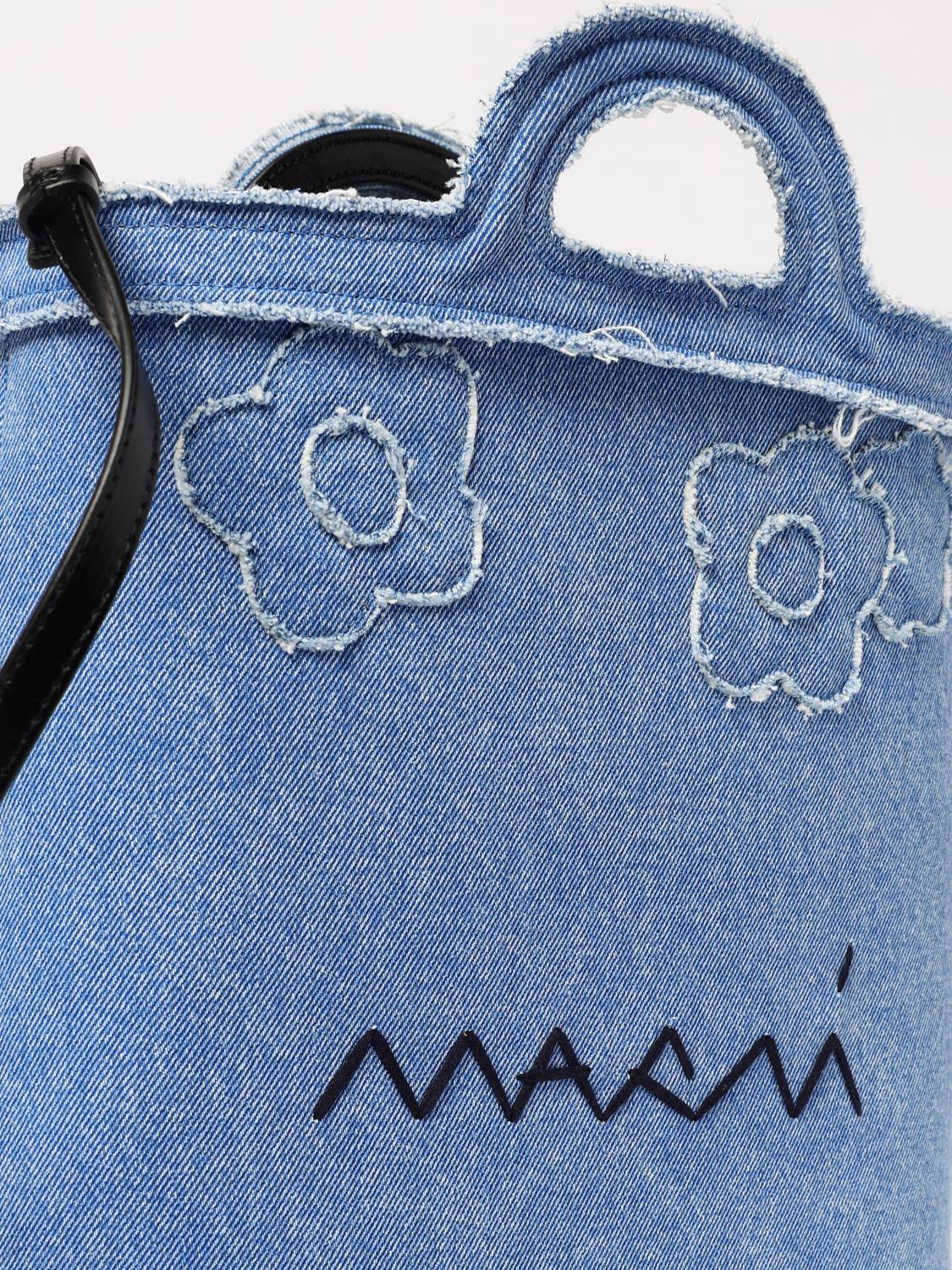 Marni Tote Bags Woman Blue