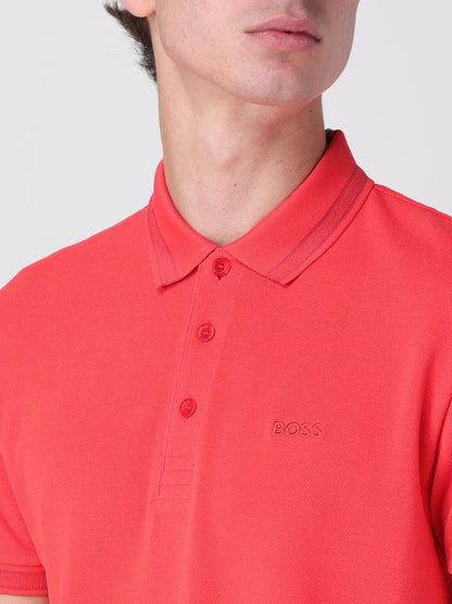 Boss Polo Shirt Men Beige