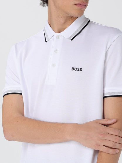 Boss Polo Shirt Men Beige