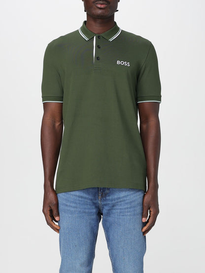 Boss Polo Shirt Men Beige