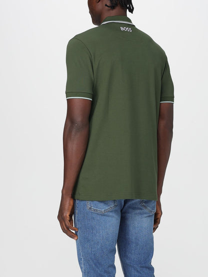Boss Polo Shirt Men Beige