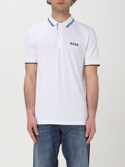 Boss Polo Shirt Men Beige