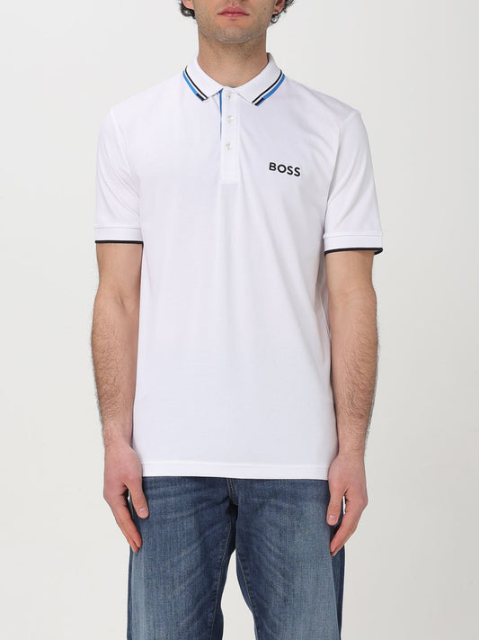Boss Polo Shirt Men Beige