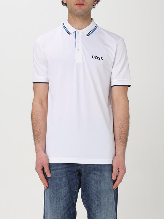 Boss Polo Shirt Men Beige