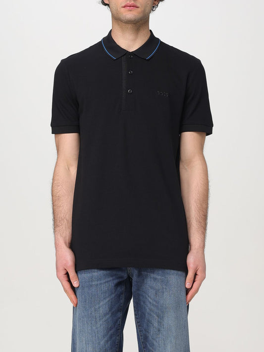 Boss Polo Shirt Men Black
