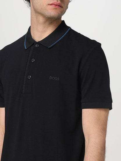 Boss Polo Shirt Men Black