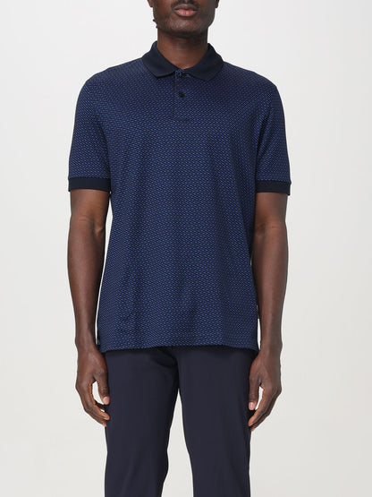 Boss Polo Shirt Men Blue