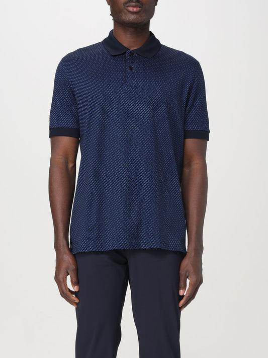 Boss Polo Shirt Men Blue