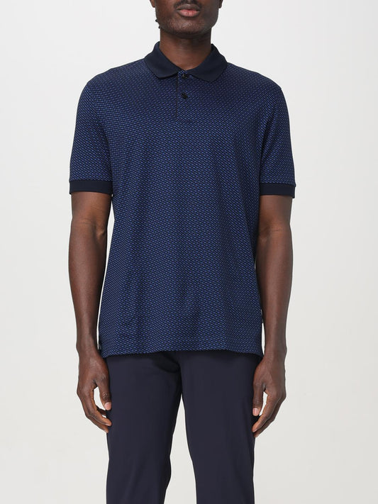 Boss Polo Shirt Men Blue