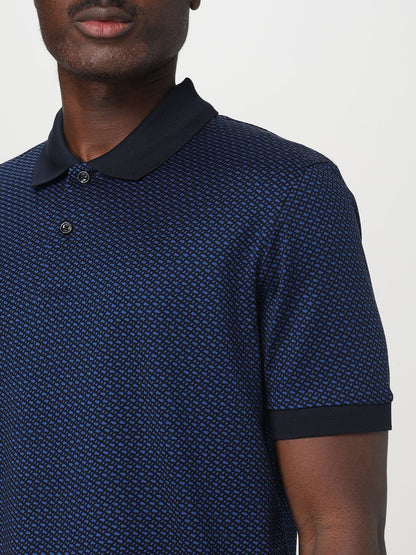 Boss Polo Shirt Men Blue