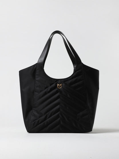Pinko Tote Bags Woman Beige