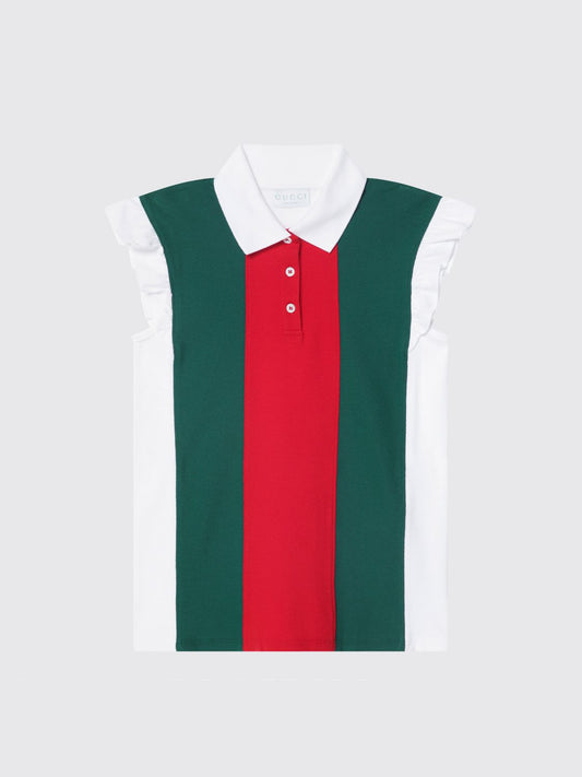 Gucci Polo Shirt Kids White 1
