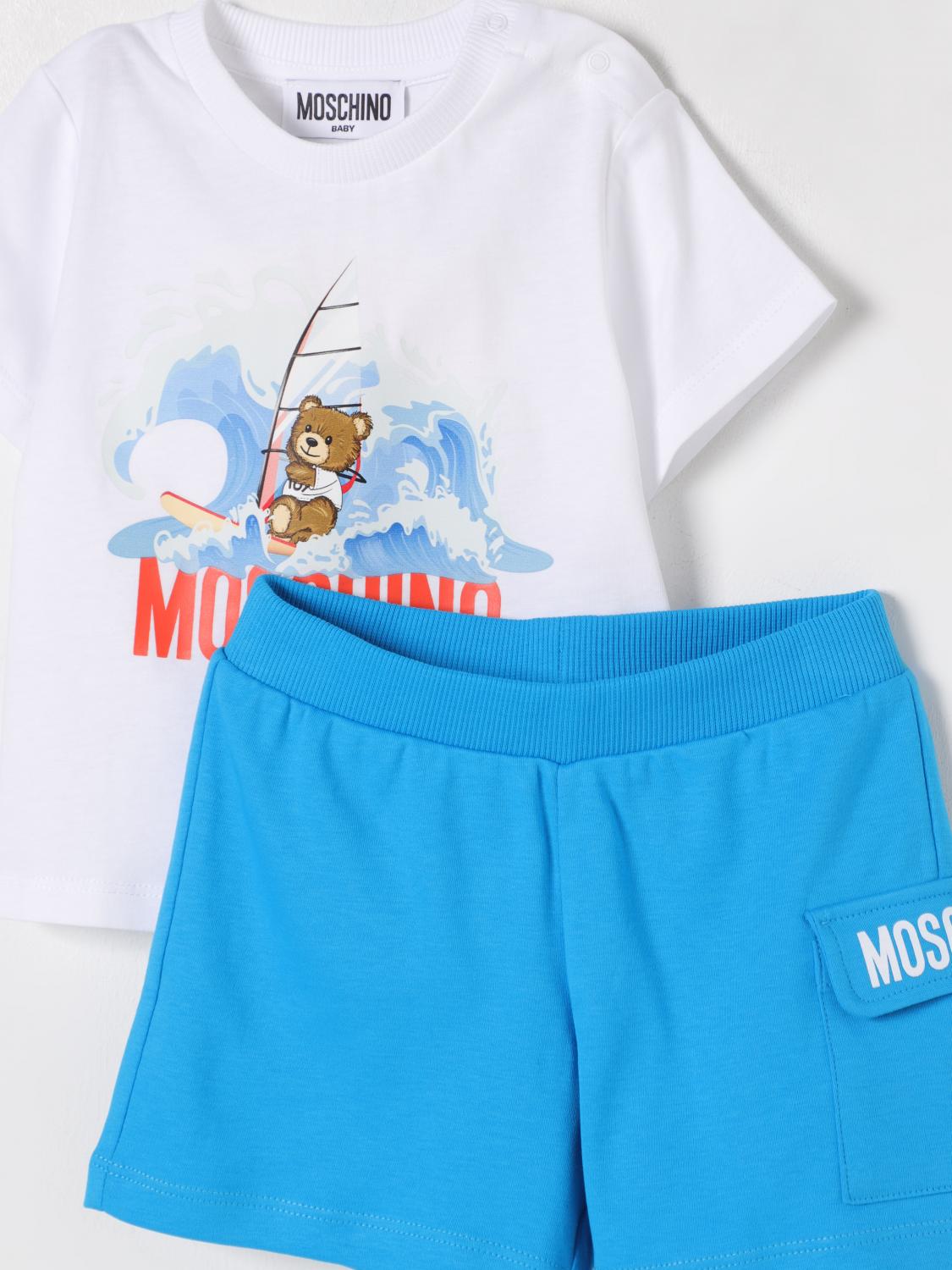 Moschino Jumpsuit Kids White 2