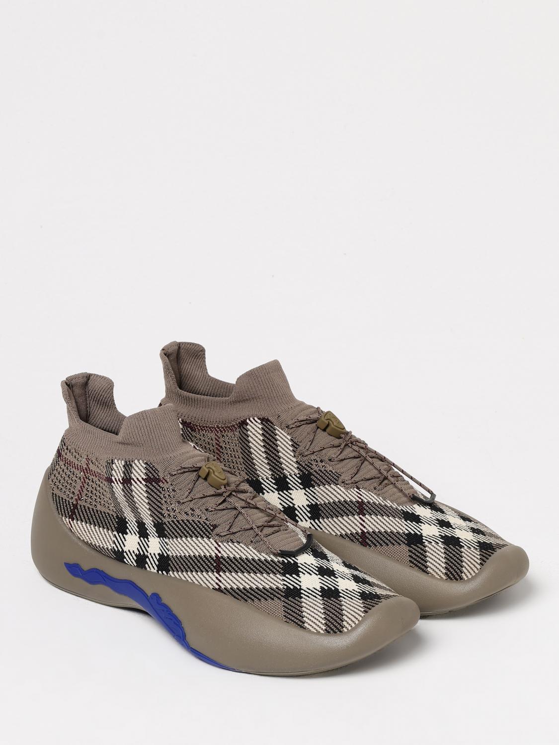 Burberry Sneakers Men Dove Grey