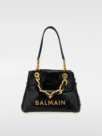 Balmain Shoulder Bag Woman Black