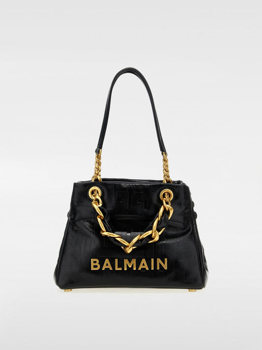 Balmain Shoulder Bag Woman Black