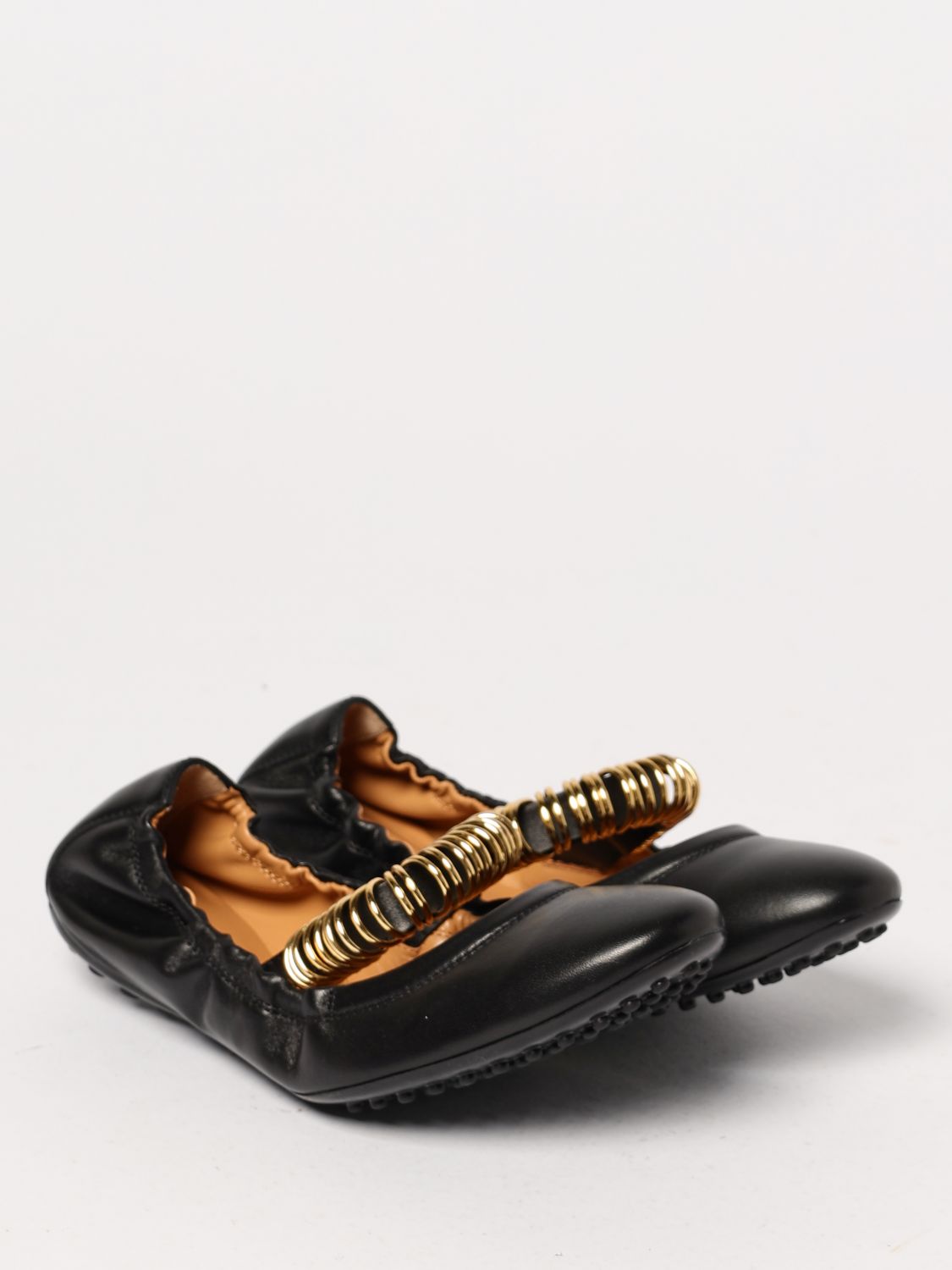 Tod's Ballet Flats Woman Black