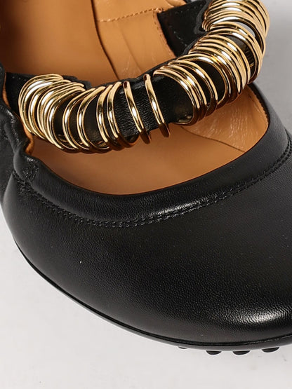 Tod's Ballet Flats Woman Black
