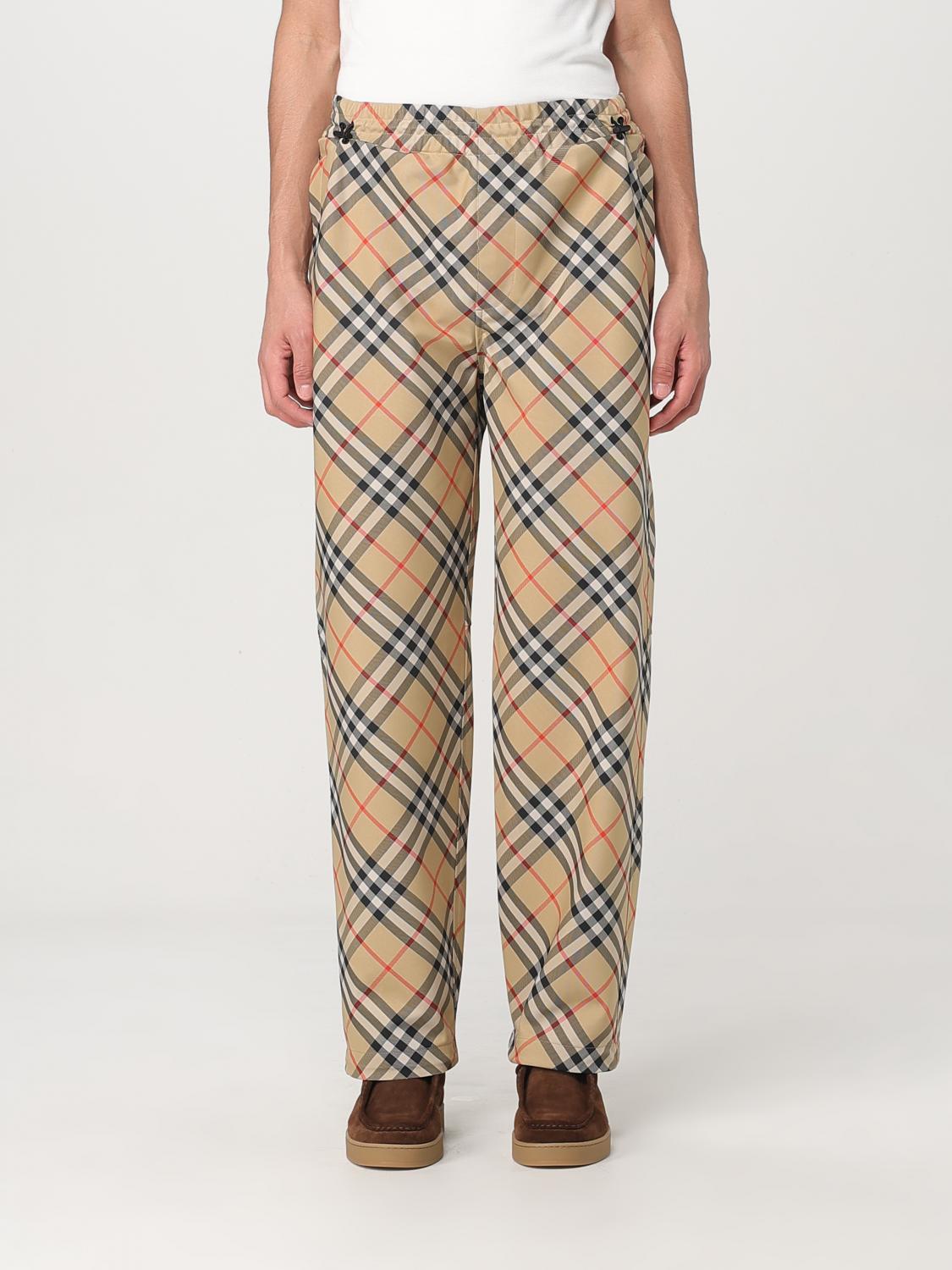 Burberry Pants Men Beige