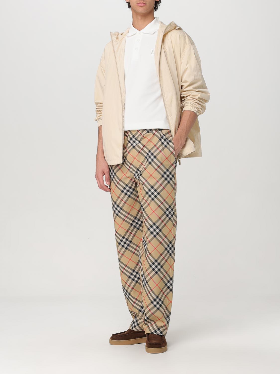 Burberry Pants Men Beige