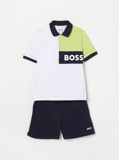 Boss Clothing Set Kids White