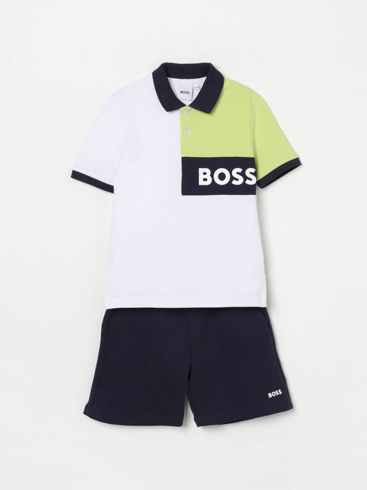 Boss Clothing Set Kids White