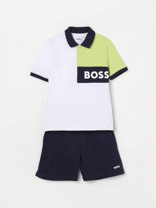 Boss Clothing Set Kids White