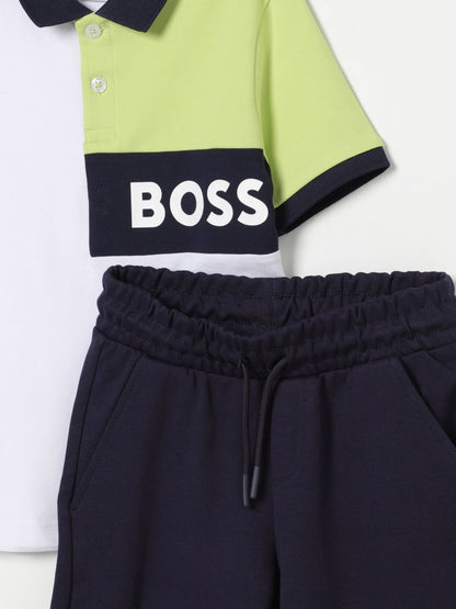 Boss Clothing Set Kids White