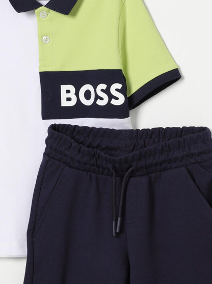 Boss Clothing Set Kids White