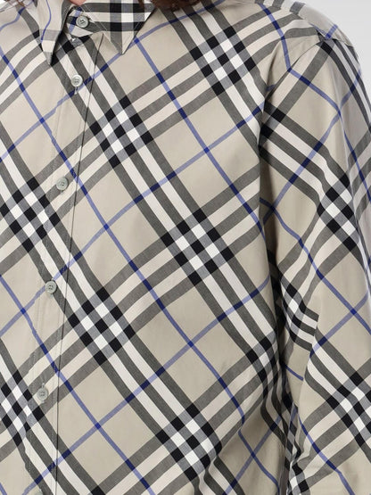 Burberry Shirt Men Beige