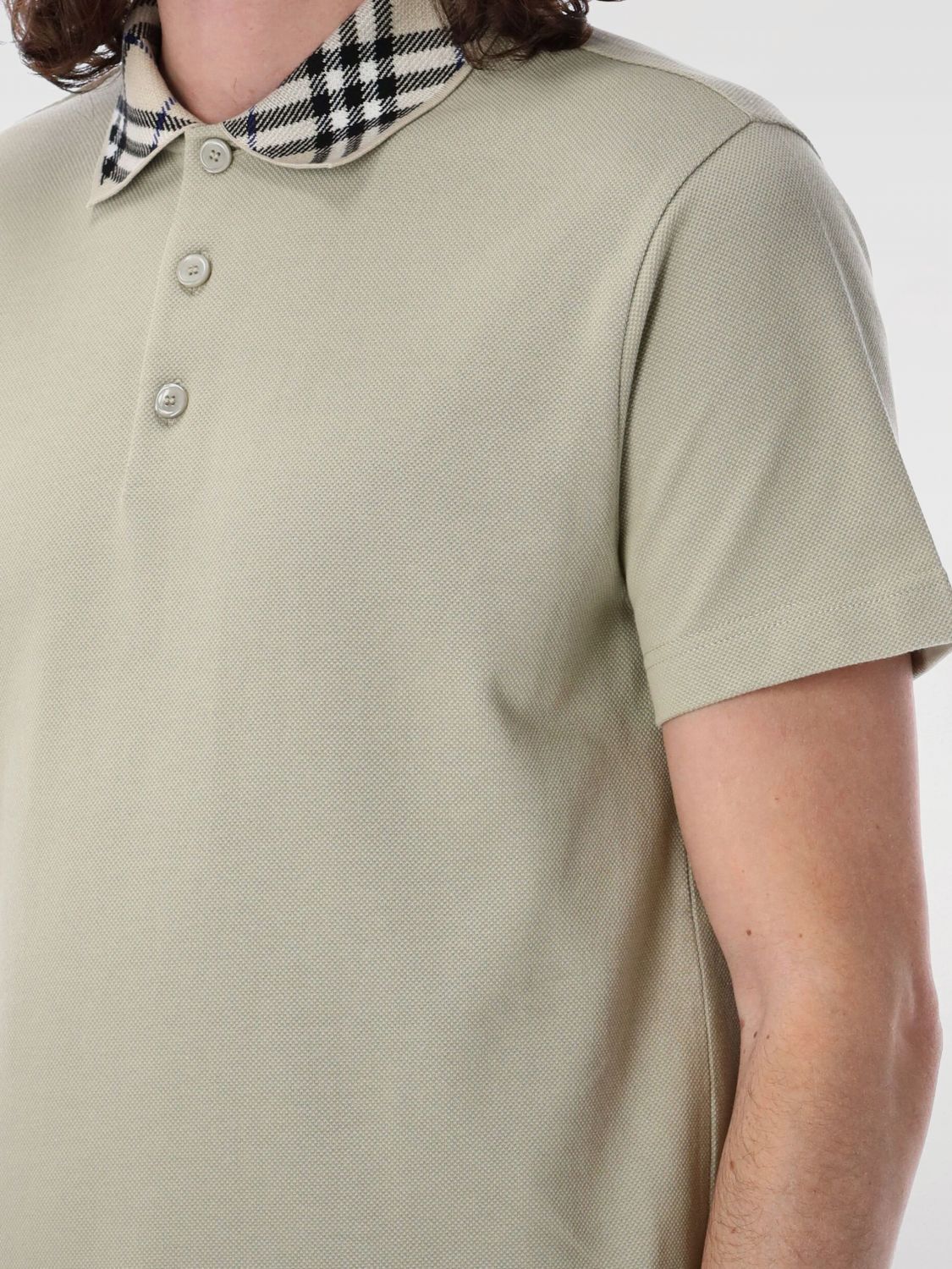 Burberry Polo Shirt Men Beige