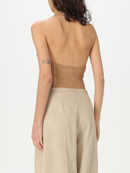 Pinko Waistcoat Woman Brown