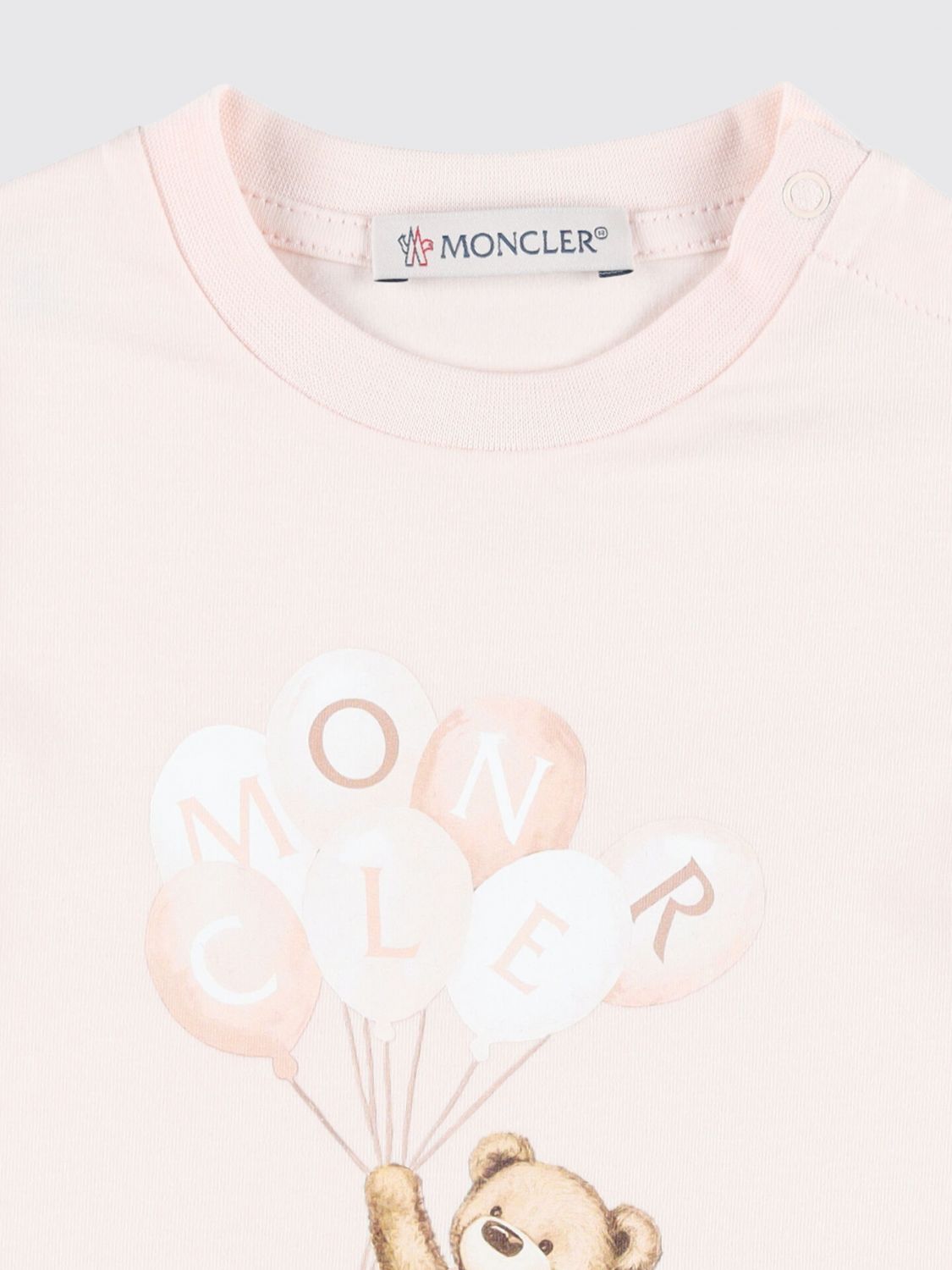 Moncler T Shirt Kids Pink