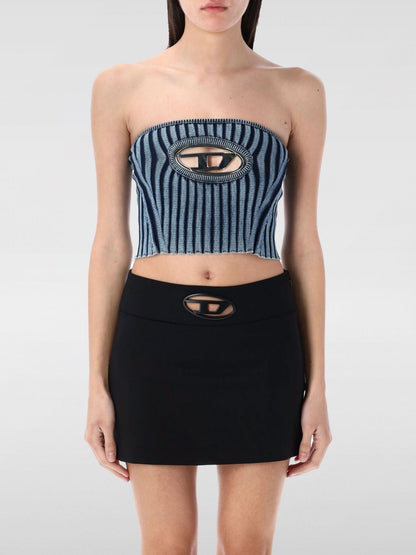 Diesel Top Woman Blue