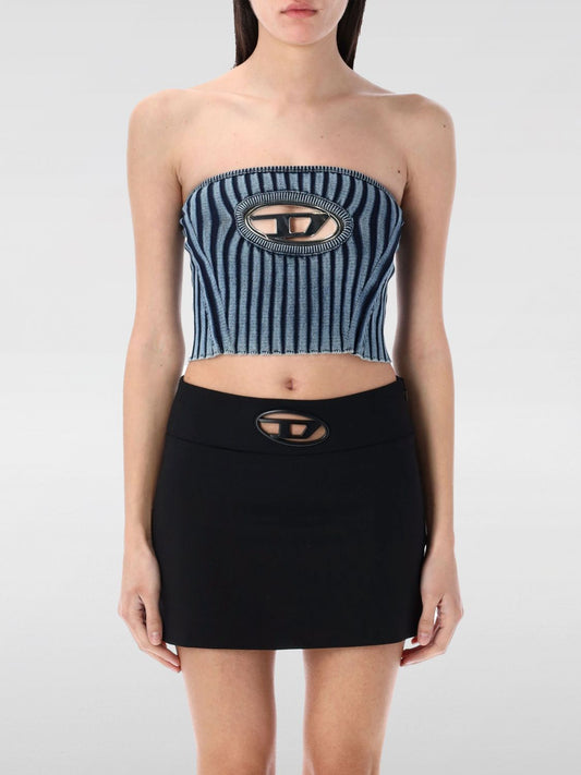 Diesel Top Woman Blue