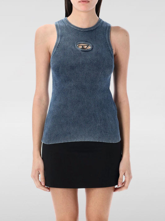 Diesel Top Woman Blue