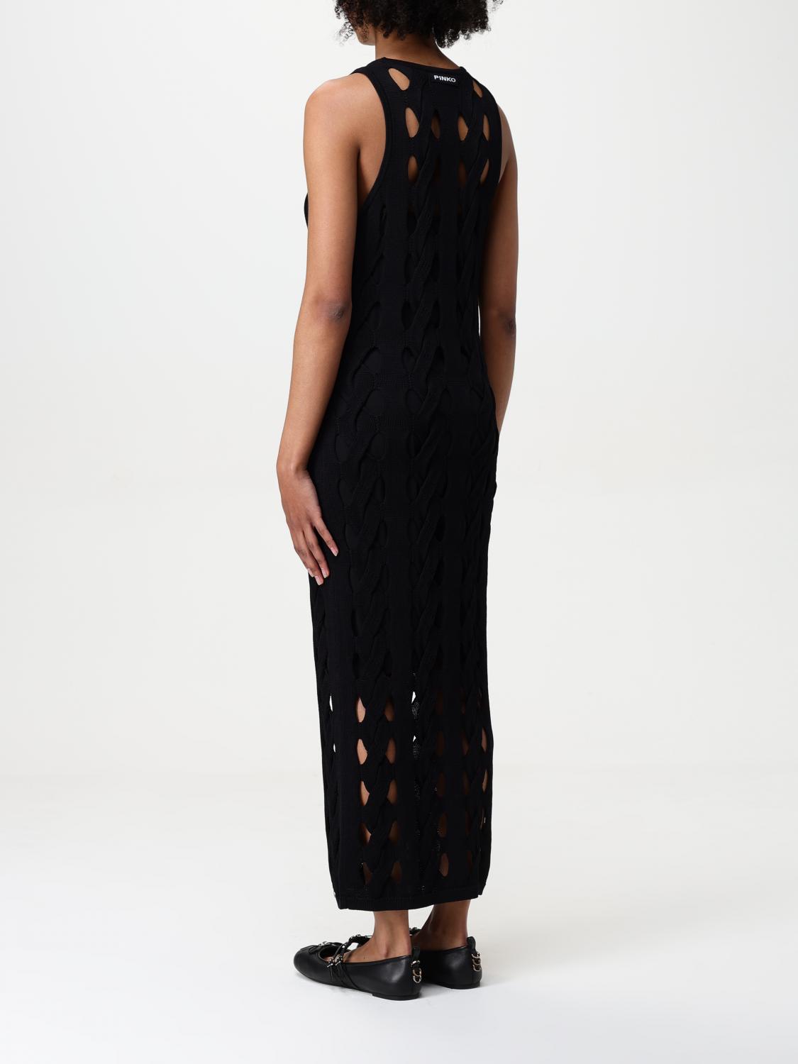 Pinko Dress Woman Black