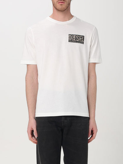 Diesel T Shirt Men Stone Washed