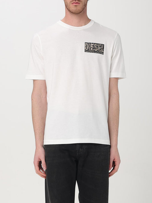 Diesel T Shirt Men Stone Washed
