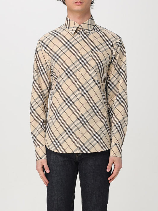 Burberry Shirt Men Beige