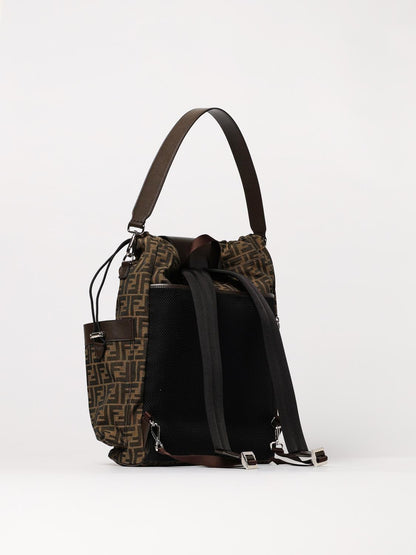 Fendi Backpack Men Brown