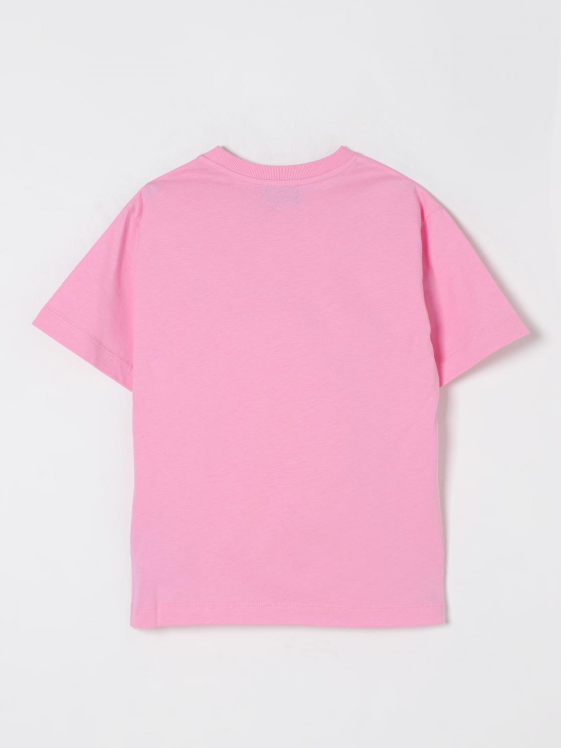 Moschino T Shirt Kids Pink