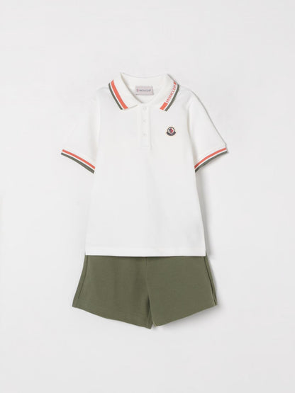 Moncler Clothing Set Kids Green