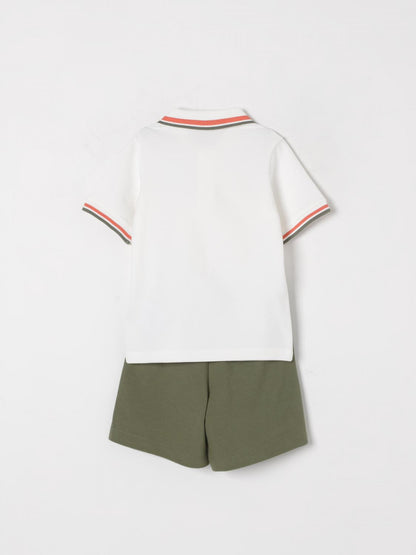 Moncler Clothing Set Kids Green
