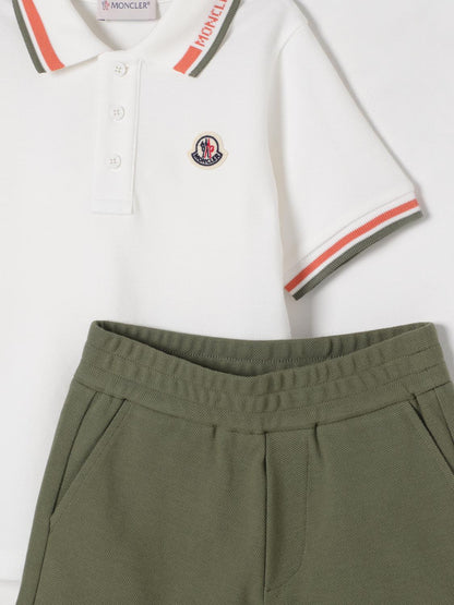 Moncler Clothing Set Kids Green
