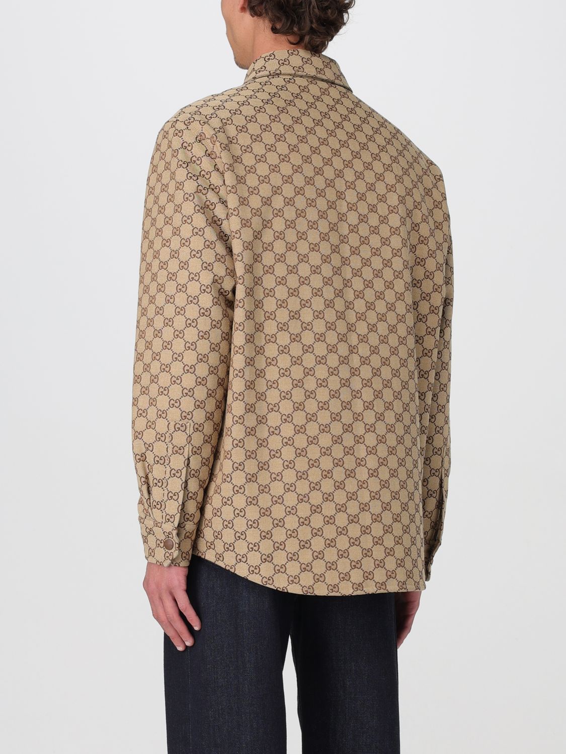 Gucci Jacket Men Beige