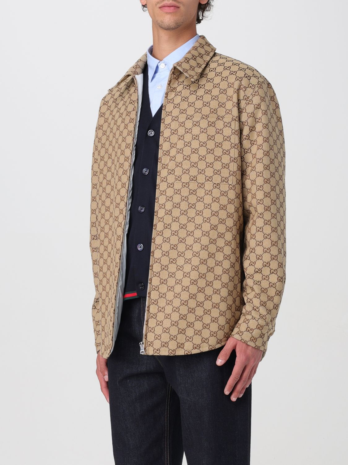 Gucci Jacket Men Beige